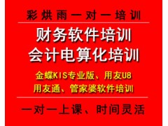 成都用友软件培训——彩烘雨一对一