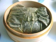 荷叶包饭万元创业，清香美味的荷叶