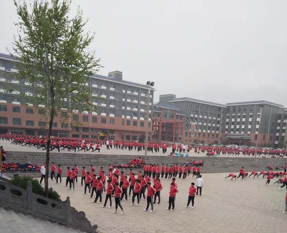 河南嵩山少林寺释小龙武校