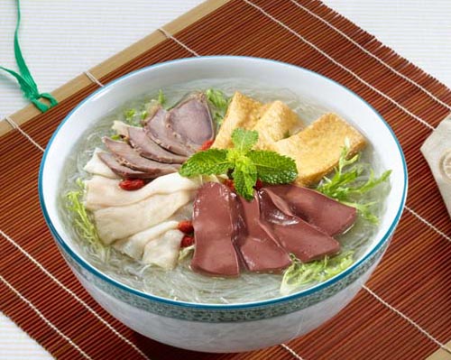 鸭血粉丝汤 鸭血粉丝汤