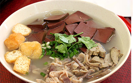 鸭血粉丝汤