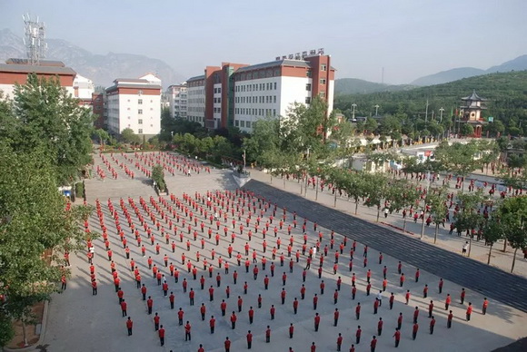 登封释小龙武术学院图片