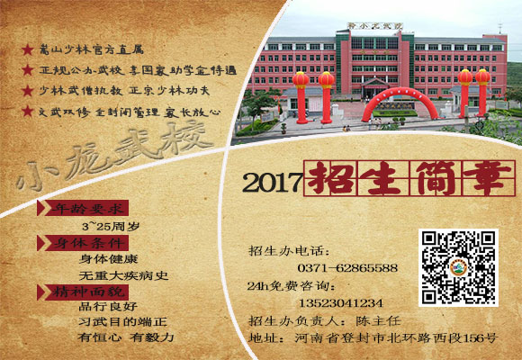 少林寺释小龙武术学校