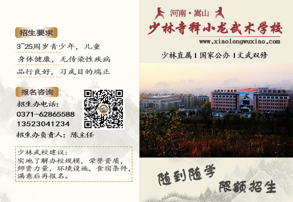 少林寺释小龙武术学校