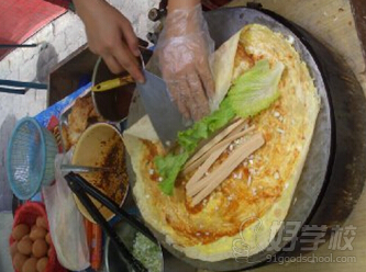 健康杂粮煎饼实操现场