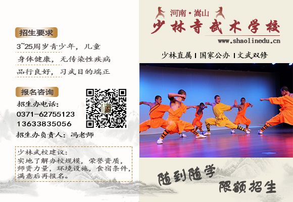 嵩山少林寺武术学校