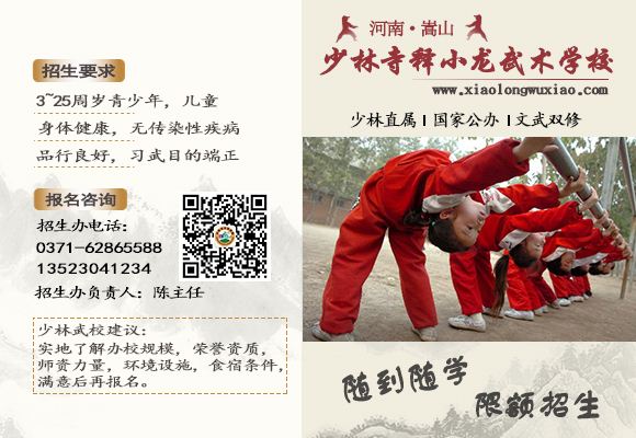 少林寺释小龙武校