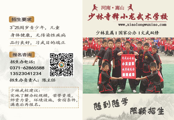 少林寺释小龙武术学院