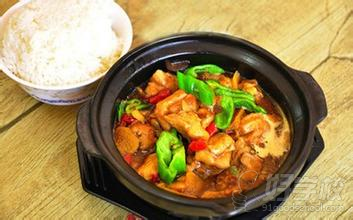 飘飘香黄焖鸡米饭展示