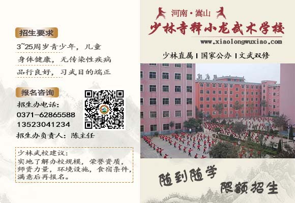 少林寺释小龙武术学院
