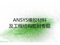 ANSYS 橡胶材料及工程结构密封专题