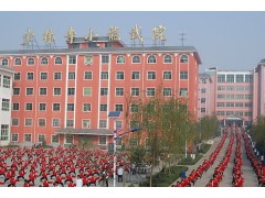 少林寺小龙武校女生练武
