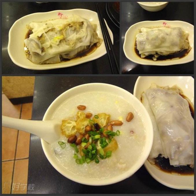 早餐粥肠粉美食成品 早餐粥肠粉美食成品