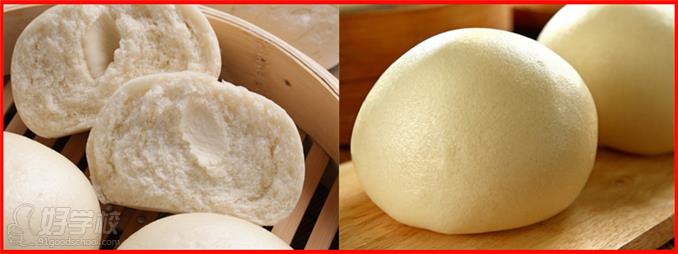 老面馒头美食成品
