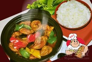 黄焖鸡美食成品