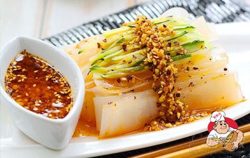 凉皮美食成品