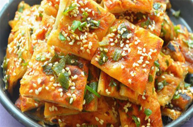 土家酱香饼美食成品