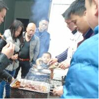 烧烤班教学现场 烧烤班教学现场
