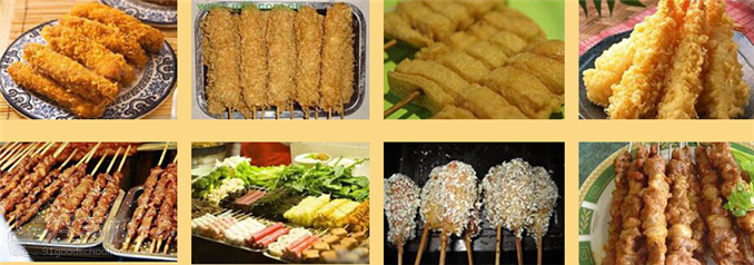 点击打开原图 美食油炸串串香品种