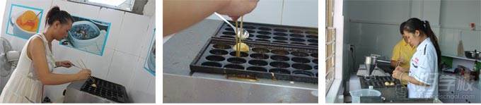 章鱼小丸子培训教学过程