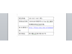 建德市英式调酒培训2019年课程安排