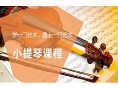 吴江小提琴课程