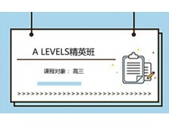 大连A Levels精英班