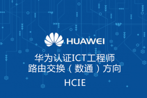 苏州华为高级网络工程师班