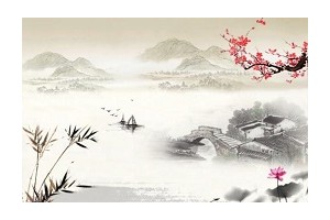 昆山中国画的诗意,就是在表现的物象中留下的思考
