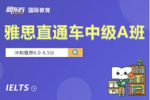 苏州雅思直通车中级班