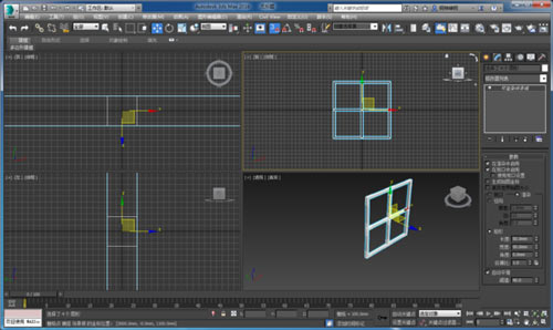 3dmax窗户怎么画_3dmax怎么挤出窗户