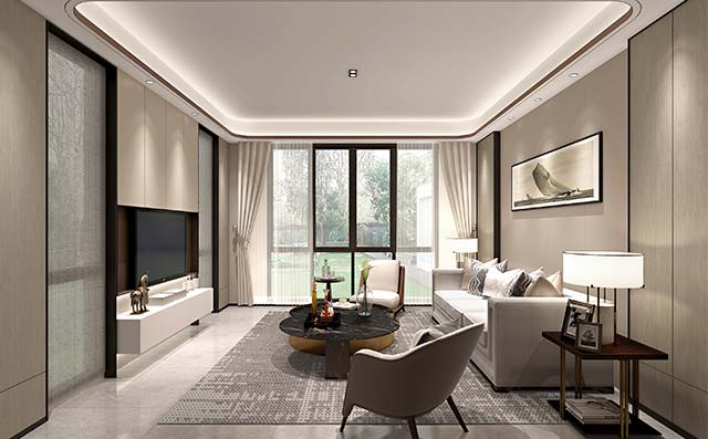 中式别墅客厅的设计技巧