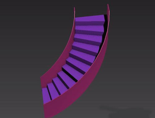 3dmax楼梯怎么做_3dmax平行楼梯怎么做