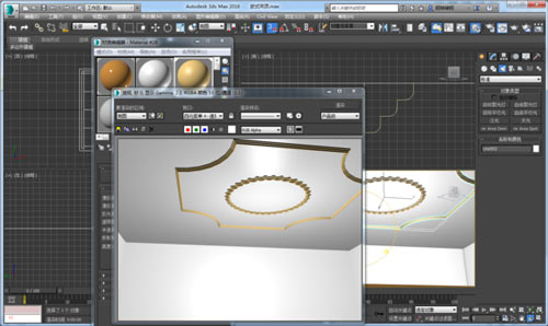 3dmax怎么做欧式吊顶_3dmax欧式线条怎么做