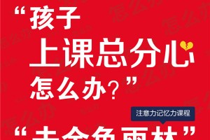 锻炼小学生集中注意力的方法