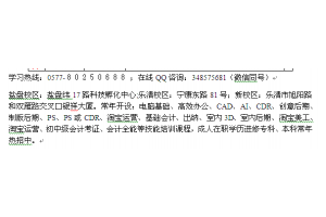 乐清盐盘电脑平面设计培训_盐盘电脑技能培训全科班