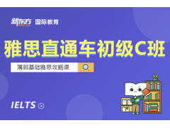 贵州贵阳新东方雅思直通车初级C班