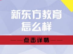 贵州贵阳新东方教育怎么样
