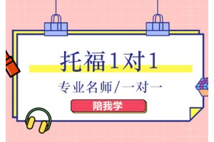 南京托福名师1对1培训班