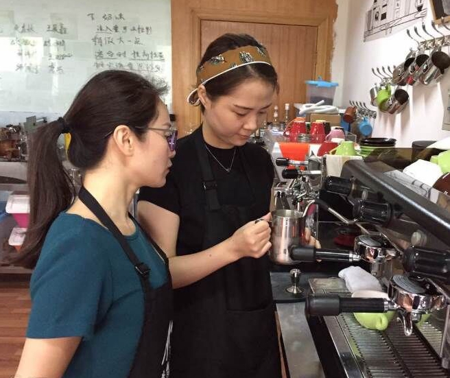 咖啡教学风采