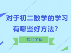郑州初二数学的学习有哪些好方法？