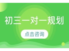 广州初三一对一规划