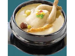 韩式参鸡汤牛肉牛尾汤