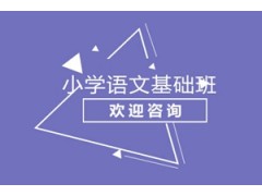 广州小学语文基础班