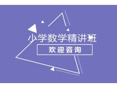 南京小学数学精讲班