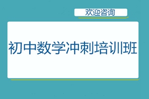 上海初中数学冲刺培训班