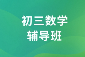 杭州初三数学一对一辅导班