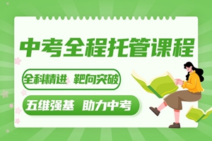 北京中考全程托管课程